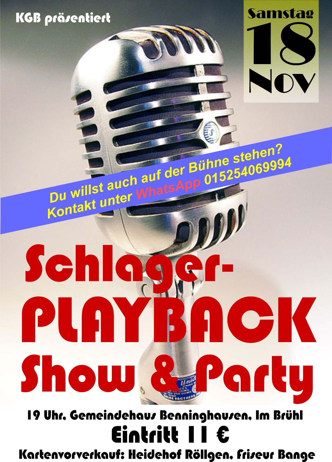 Schlager Playback Show & Party